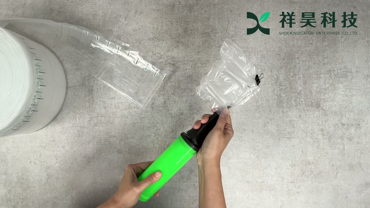 手動充氣充「氣柱護角」使用示範