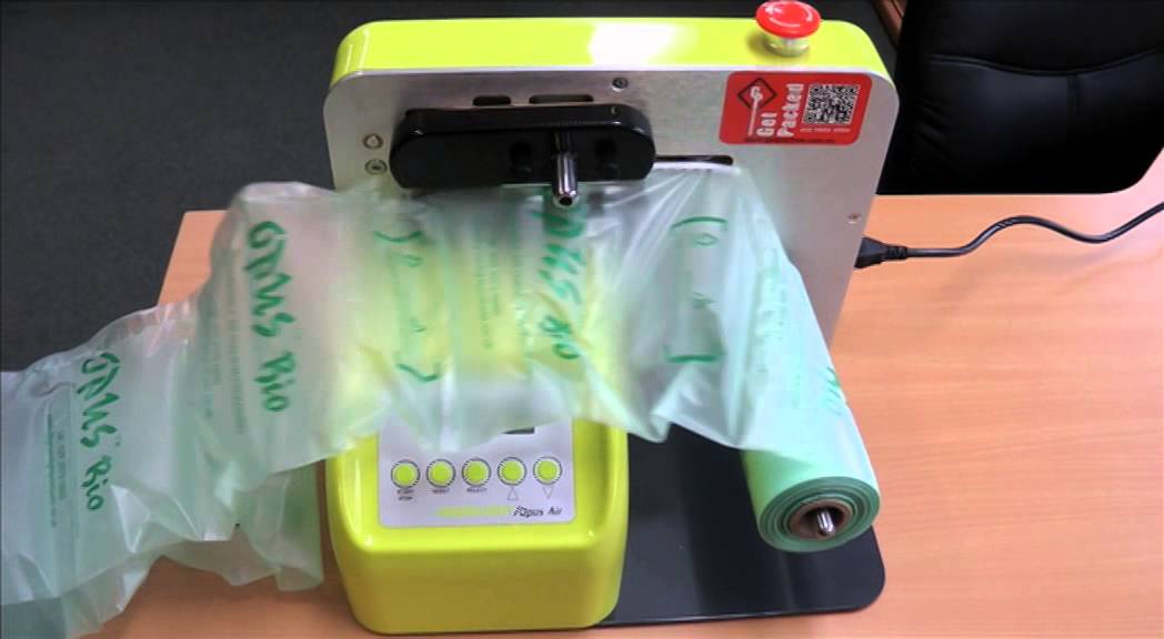 Opus Bio machine for void  fill pillows