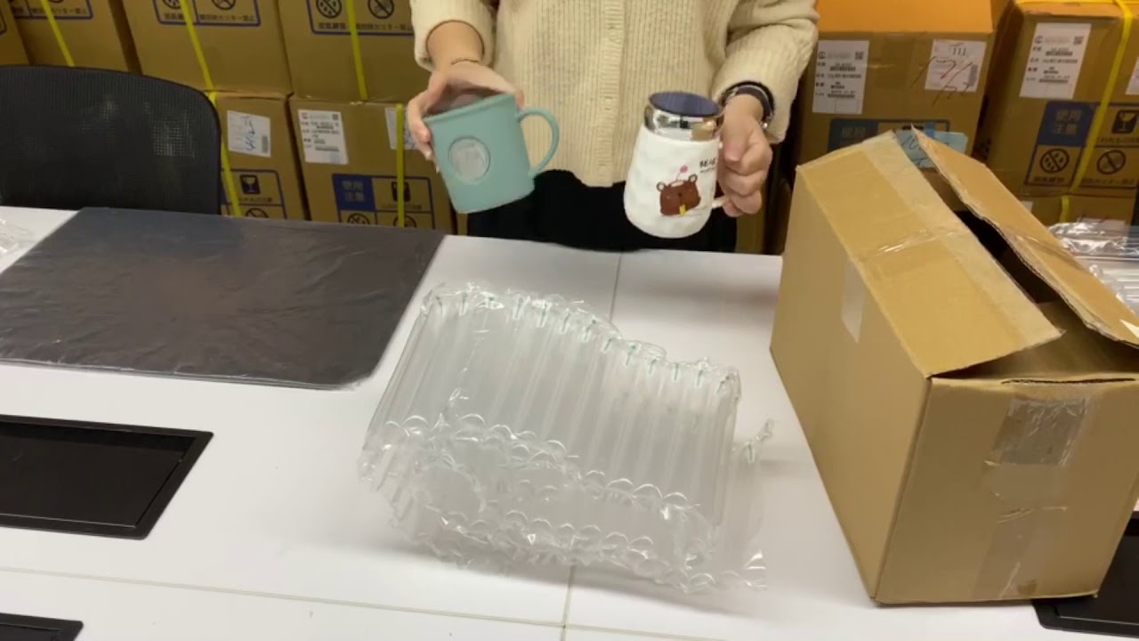 【緩衝氣泡柱】衝撞擊測試