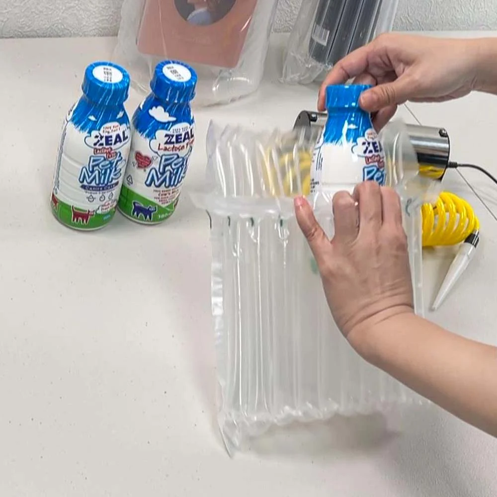 L形氣柱袋食品