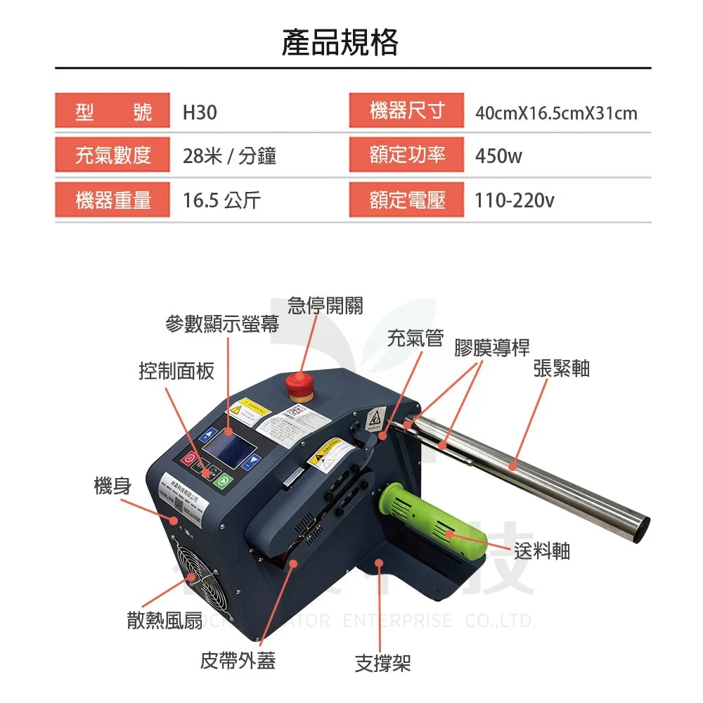 H30 產品規格