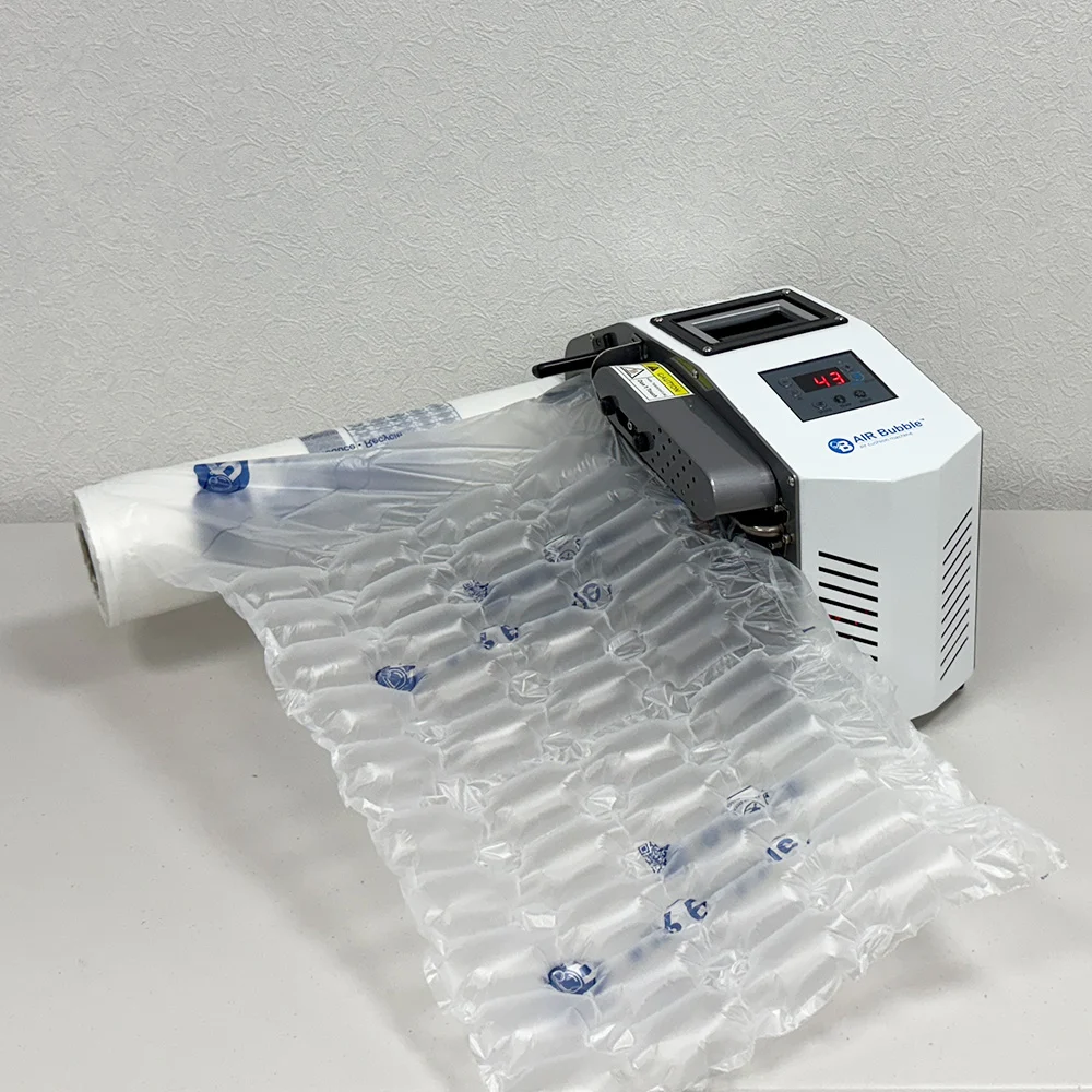 緩衝氣墊機 D26 + 連排型氣泡膜